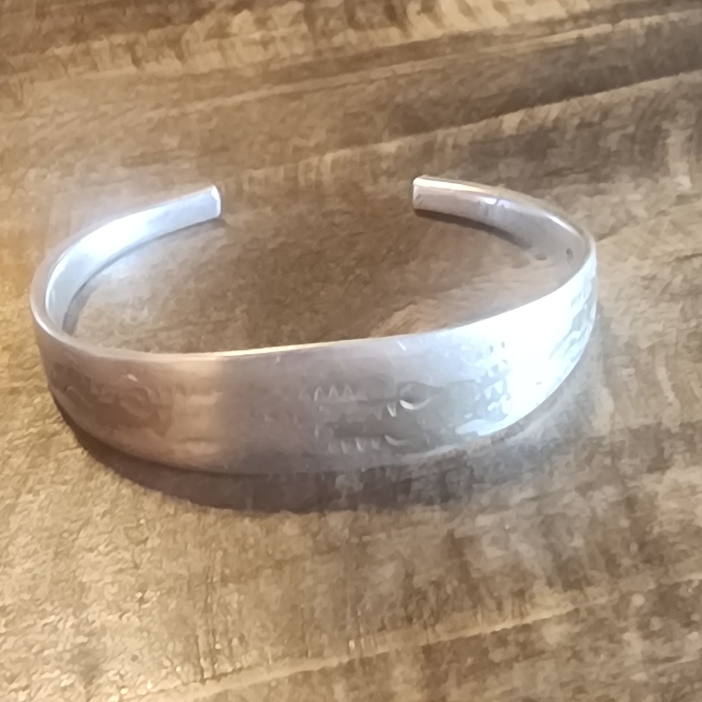 Vintage silver cuff